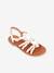 Sandales cuir fille Baia PAR M. BELARBI blanc/multi+or/multi 3 - vertbaudet enfant 