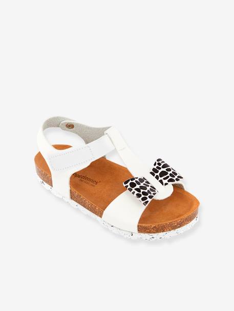 Sandales fille Zabou PAR M. BELARBI blanc/multi 3 - vertbaudet enfant 