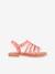 Sandales cuir fille Monzar PAR M. BELARBI rose 1 - vertbaudet enfant 