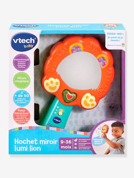 Hochet Miroir Lumi VTECH Orange 2 - vertbaudet enfant 
