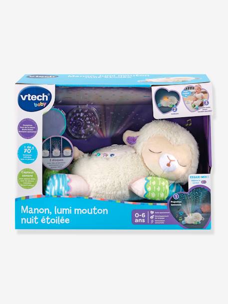 Manon, lumi mouton Nuit étoilée 3 en 1 VTECH blanc 1 - vertbaudet enfant 