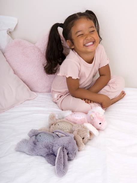 Veilleuse projecteur d'étoiles Dreams Buddies BEIGE CLAIR+Ella Unicorn+Patch Puppy 2 - vertbaudet enfant 