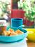 Assiette silicone avec ventouse bleu+rose+vert 2 - vertbaudet enfant 