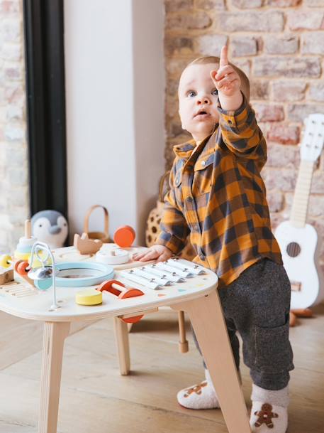 Table d'activités et d'éveil musical bois FSC® multicolore 3 - vertbaudet enfant 