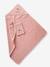 Cape de bain personnalisable et gant de toilette blanc+bleu moyen+framboise+ocre+rose poudré+vert bleuté+vert céladon 28 - vertbaudet enfant 