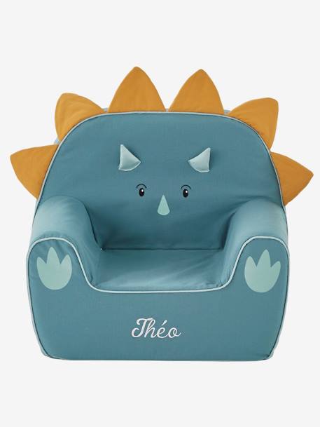 Fauteuil en mousse dino Triceratops Bleu 7 - vertbaudet enfant 