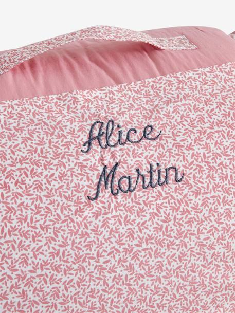 Couchage de sieste maternelle personnalisable MINILI PRINCESSE NATURE rose 5 - vertbaudet enfant 