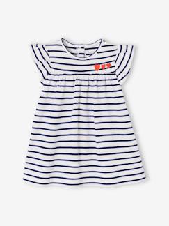 Robe bébé en jersey BASICS  - vertbaudet enfant