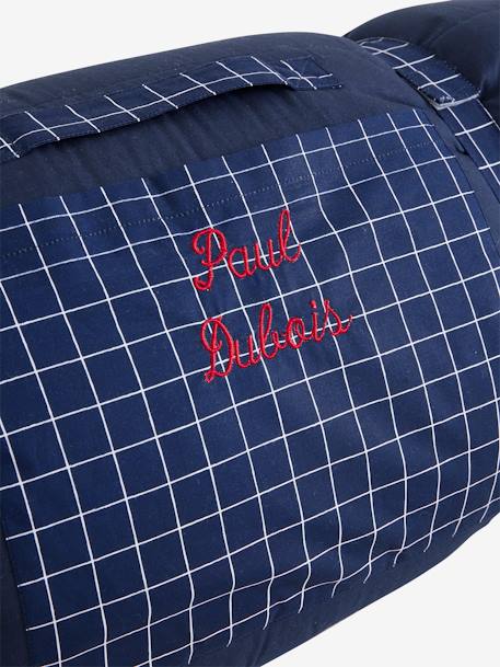 Couchage de sieste maternelle personnalisable MINILI POMPIER marine 6 - vertbaudet enfant 