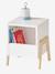 Chevet enfant LIGNE RÉTRO blanc+rose pâle 2 - vertbaudet enfant 