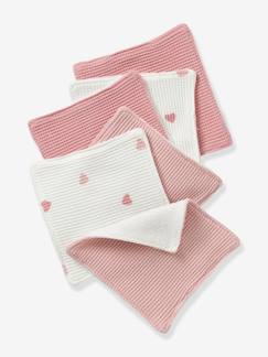 Lot de 6 lingettes lavables  - vertbaudet enfant