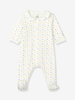 Fabrication française-Bébé-Pyjama, surpyjama-Dors-bien bébé en coton bio PETIT BATEAU