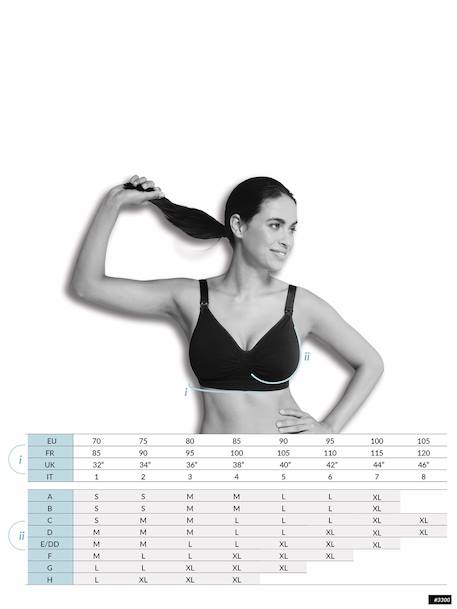 Soutien-gorge d'allaitement finition dentelle Noir 4 - vertbaudet enfant 