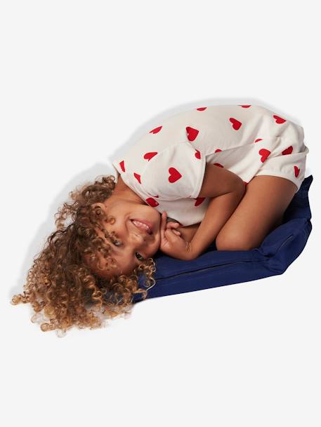 Pyjacourt coeur fille manches courtes en coton bio motif coeurs 6 - vertbaudet enfant 
