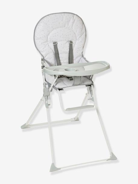 Chaise haute Easyseat BLANC CLAIR IMPRIME 1 - vertbaudet enfant 