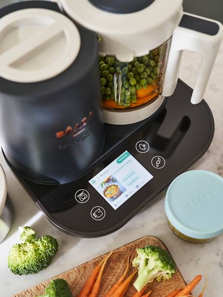 Robot connecté Babycook Smart gris anthracite/blanc 7 - vertbaudet enfant 
