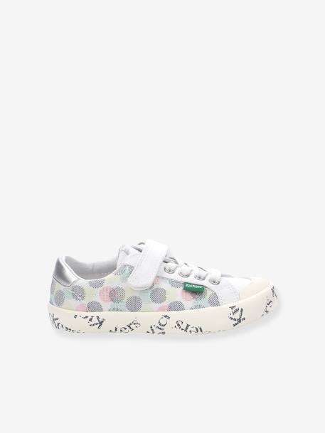 Baskets sneakers fille Gody Gold BLANC POIS MULTICO 1 - vertbaudet enfant 