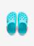 Sabots enfant Crocband Clog K (TM) BALLERINA PINK+ICE BLUE / WHITE+marine 10 - vertbaudet enfant 
