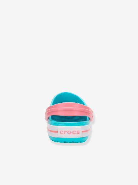 Sabots enfant Crocband Clog K (TM) BALLERINA PINK+ICE BLUE / WHITE+marine 9 - vertbaudet enfant 