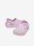 Sabots enfant Crocband Clog K (TM) BALLERINA PINK+ICE BLUE / WHITE+marine 6 - vertbaudet enfant 