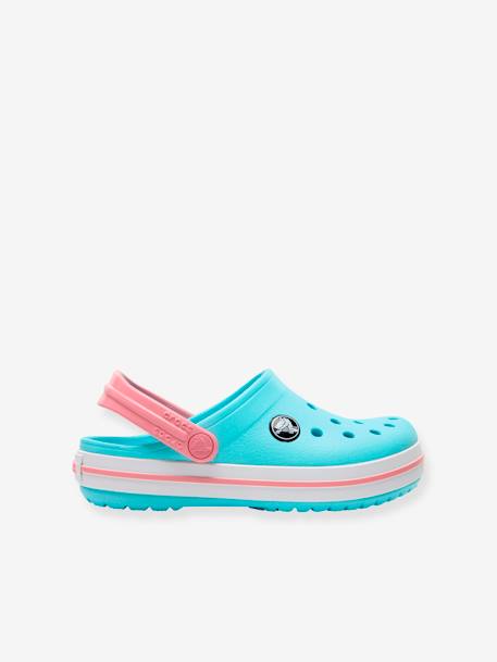Sabots enfant Crocband Clog K (TM) BALLERINA PINK+ICE BLUE / WHITE+marine 8 - vertbaudet enfant 