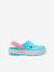 Sabots enfant Crocband Clog K (TM) BALLERINA PINK+ICE BLUE / WHITE+marine 8 - vertbaudet enfant 