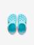 Sabots bébé Crocband Clog T (TM) BALLERINA PINK+ICE BLUE / WHITE+marine 10 - vertbaudet enfant 