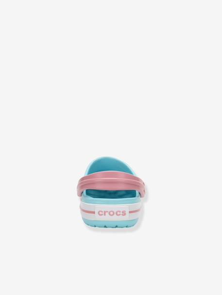 Sabots bébé Crocband Clog T (TM) BALLERINA PINK+ICE BLUE / WHITE+marine 9 - vertbaudet enfant 