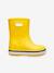 Bottes de pluie enfant Crocband Rain Boot K CROCS(TM) Pink Lemonade / Lavender+Yellow/Navy 8 - vertbaudet enfant 