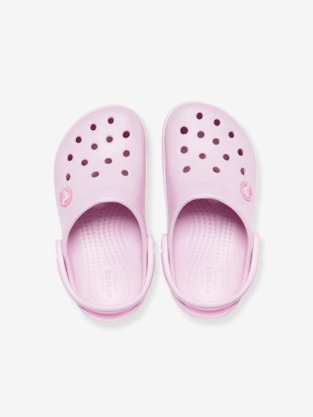 Sabots enfant Crocband Clog K (TM) BALLERINA PINK+ICE BLUE / WHITE+marine 4 - vertbaudet enfant 