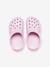Sabots enfant Crocband Clog K (TM) BALLERINA PINK+ICE BLUE / WHITE+marine 4 - vertbaudet enfant 