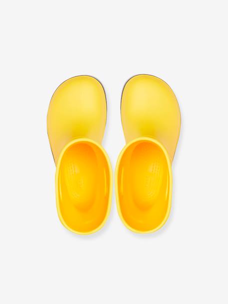 Bottes de pluie enfant Crocband Rain Boot K CROCS(TM) Pink Lemonade / Lavender+Yellow/Navy 10 - vertbaudet enfant 