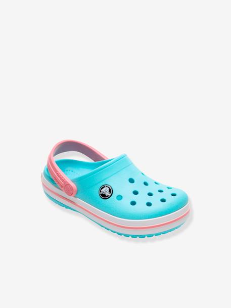 Sabots enfant Crocband Clog K (TM) BALLERINA PINK+ICE BLUE / WHITE+marine 7 - vertbaudet enfant 