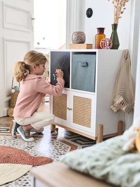 Meuble 4 cases blanc 2 - vertbaudet enfant 
