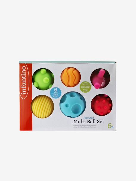 VERTBAUDET Lot 8 Balles Sensorielles – Couleurs Et Reliefs Variés – Dextérité Et Éveil – Dès La Naissance