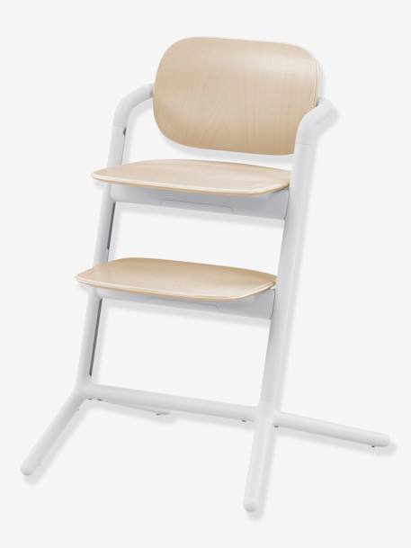 Set 3- en-1 chaise haute Cybex Lemo 2 Sable/blanc (Sand white) 2 - vertbaudet enfant 