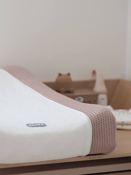 Drap-housse matelas à langer Sofalange LIGHT MIST+vert d'eau+vieux rose+WHITE 9 - vertbaudet enfant 
