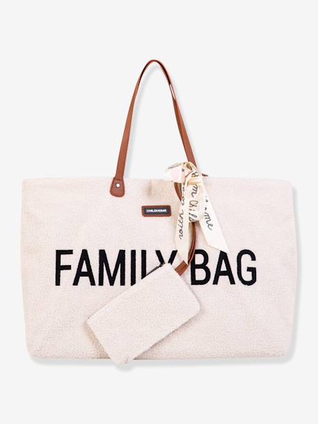Sac à langer Family Bag écru+Teddy beige 3 - vertbaudet enfant 