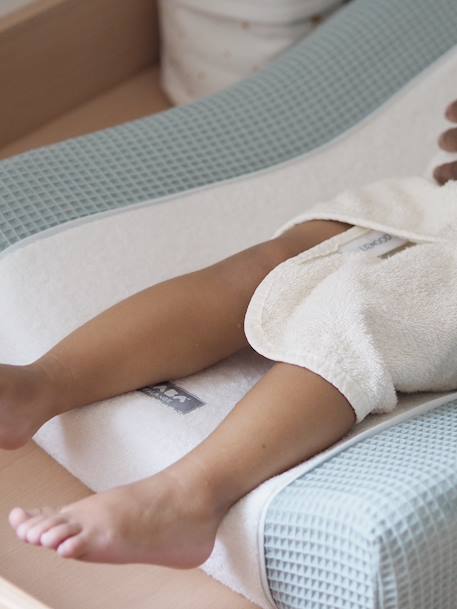 Drap-housse matelas à langer Sofalange LIGHT MIST+vert d'eau+vieux rose+WHITE 6 - vertbaudet enfant 
