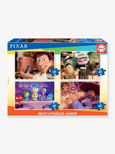 4 Puzzles Progressifs Pixar 2 - EDUCA MULTICOLOR 1 - vertbaudet enfant 