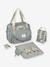 Sac à langer Genève II Bleu marine+Cherry Blossom+gris chiné+Gris chiné+Vert sauge 28 - vertbaudet enfant 