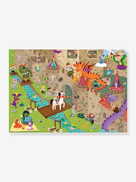 Puzzle 50 pièces Détective Château - EDUCA VERT 2 - vertbaudet enfant 