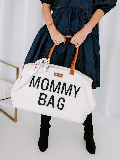 Sac à langer Mommy Bag large Teddy - BEIGE+écru 8 - vertbaudet enfant 