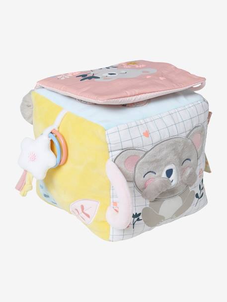 Grand cube d'activités en tissu KOALA Rose - KOALA 4 - vertbaudet enfant 