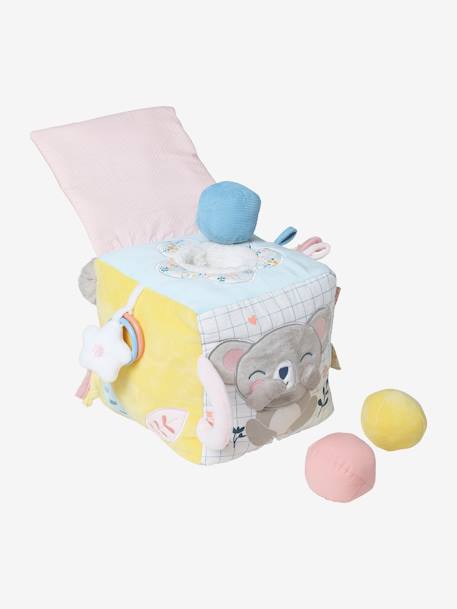 Grand cube d'activités en tissu KOALA Rose - KOALA 5 - vertbaudet enfant 