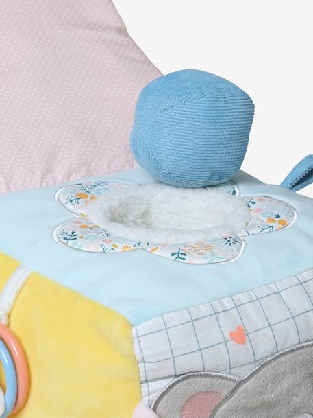 Grand cube d'activités en tissu KOALA Rose - KOALA 6 - vertbaudet enfant 