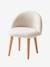 Chaise fausse fourrure maternelle ivoire 1 - vertbaudet enfant 