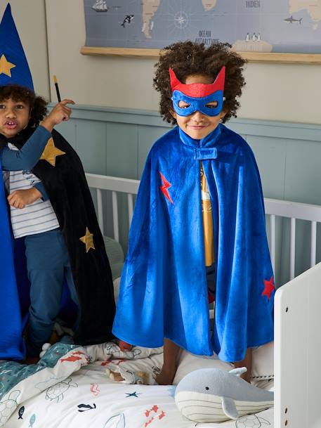 Panoplie déguisement réversible Super héros garçon multicolore 4 - vertbaudet enfant 