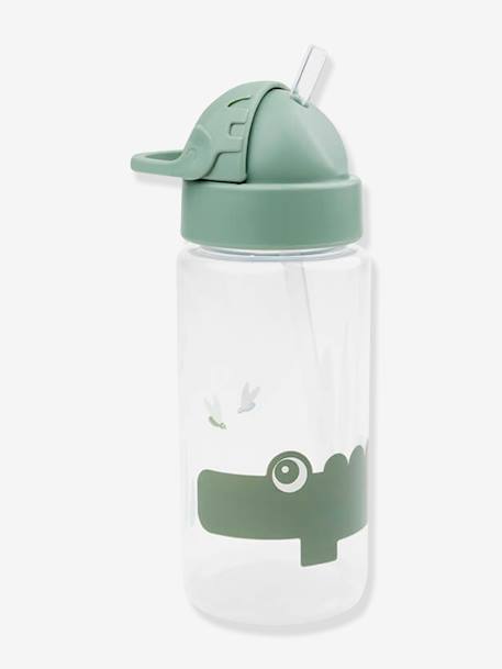 Gourde avec paille rétractable beige+Bleu (Elphee)+blush+sable+Vert (Croco) 16 - vertbaudet enfant 
