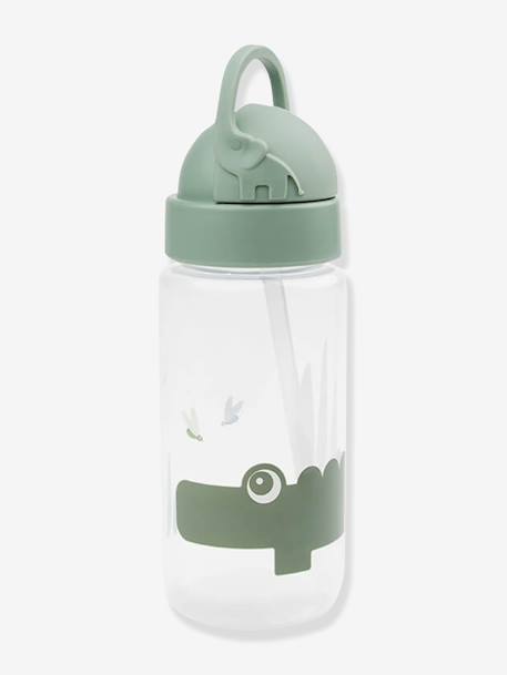Gourde avec paille rétractable beige+Bleu (Elphee)+blush+sable+Vert (Croco) 17 - vertbaudet enfant 